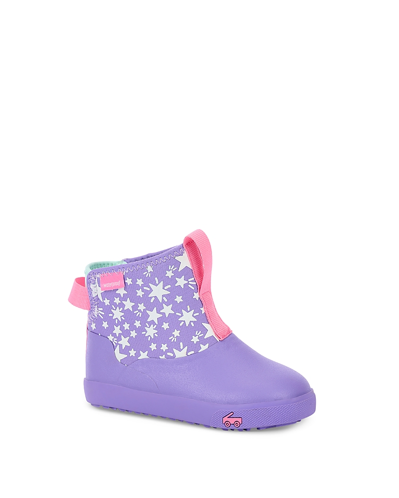 See Kai Run Girls' Ame Superstars Waterproof Pull On Boots Toddler, Little Kid