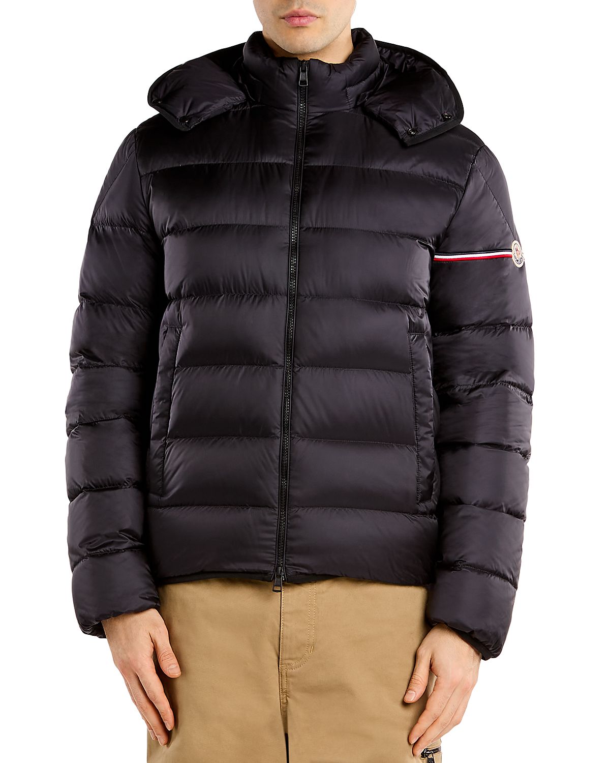 Moncler Ravenlock Hooded Short Down Jacket