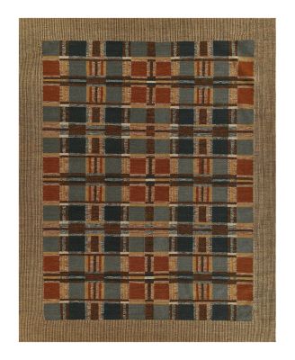 Momeni Adobe ADOBEADO-3BLU Area Rug, 6' x 9'