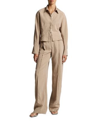 Blouson Back Shirt Jacket