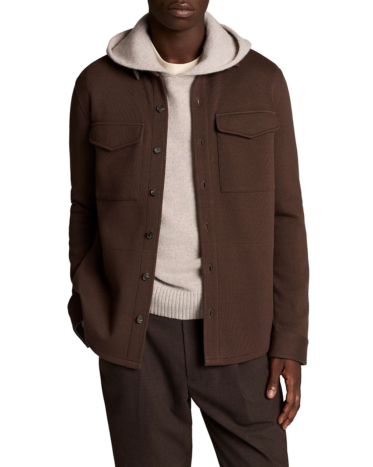Vince Button Shirt Jacket