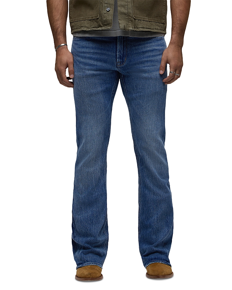 Hudson Walker Kick Flare Cotton Blend 34 Jeans in Creek