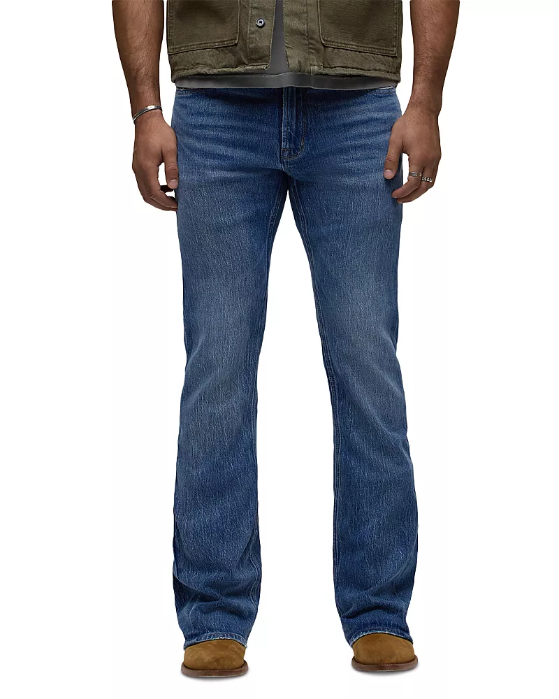 Hudson Walker Kick Flare Cotton Blend 34 Jeans in Creek