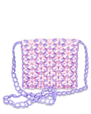 Girls' Flower Beaded Shoulder Bag - Little Kid, Big Kid