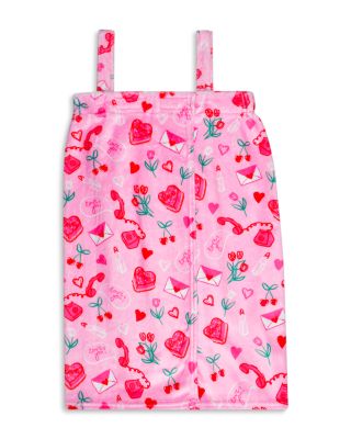 Girls' Love Doodles Spa Wrap - Little Kid, Big Kid