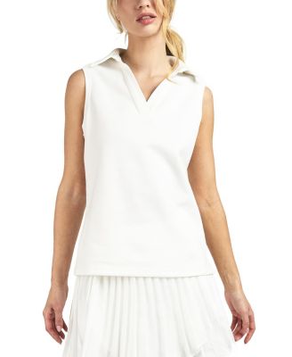  Women's Sleeveless Polo