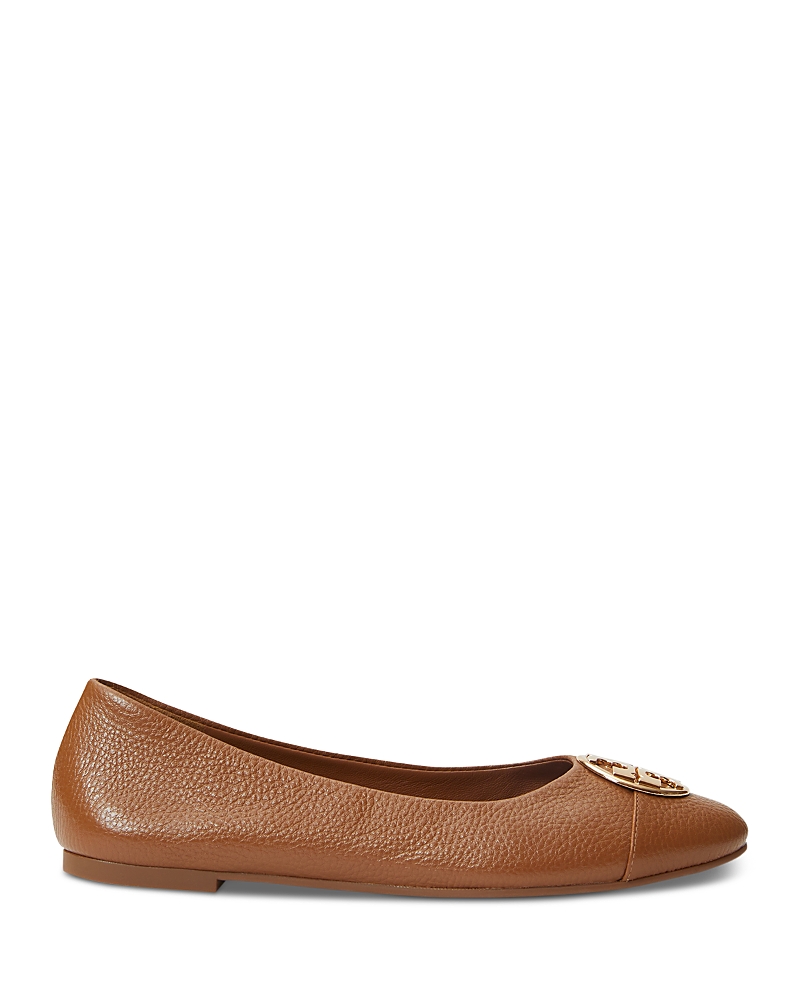 Tory Burch Women's Chelsea Leather Cap Toe Ballet Flats