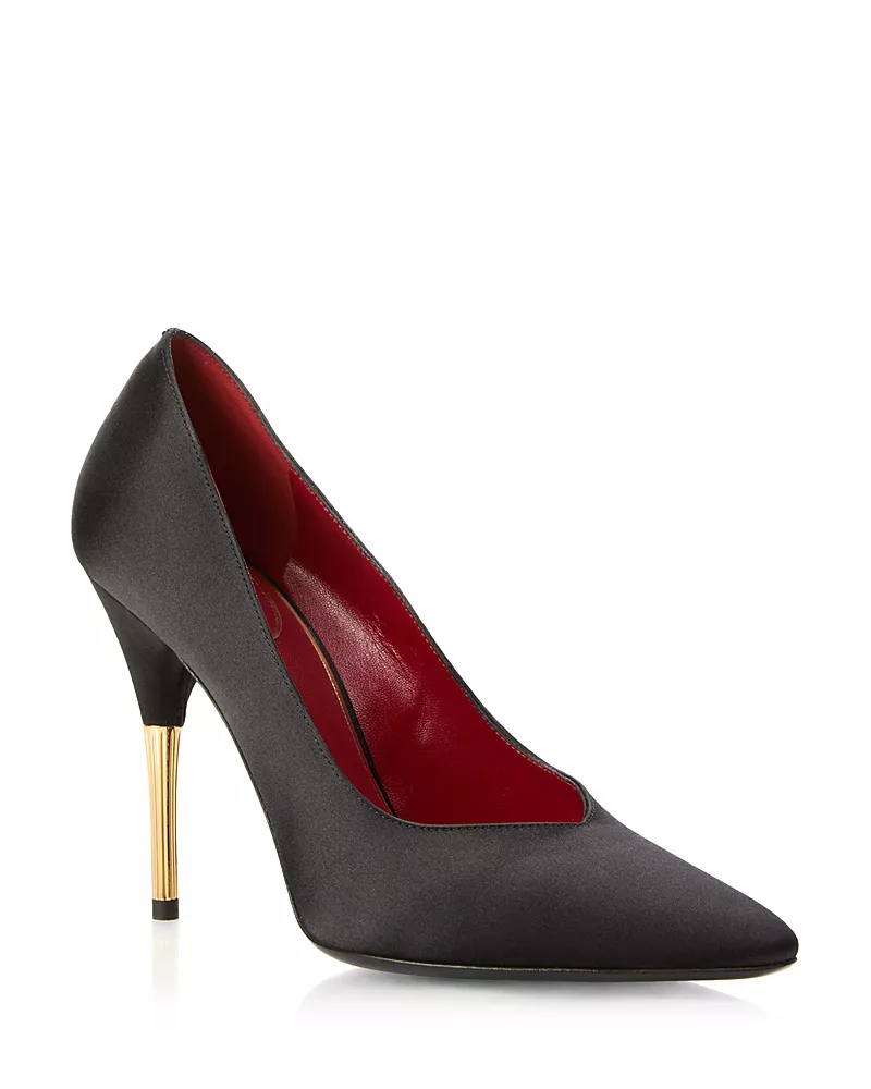 Valentino Garavani Women's Pointed Leather Pumps