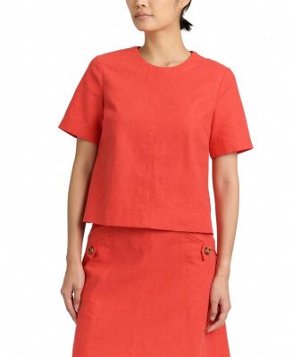 Cartolina Chloe Linen Top