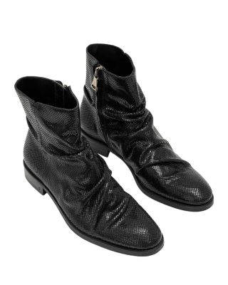 Men's Morrison Sharpei Leather Slouch Boots