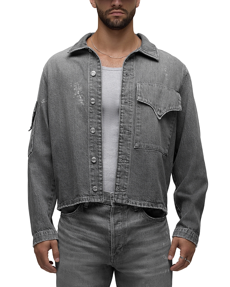 Hudson Armstrong Flap Pocket Cotton Shirt
