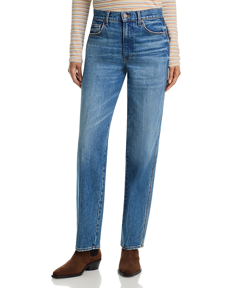 Veronica Beard Harley Relaxed High Rise Jeans in Memory Lane