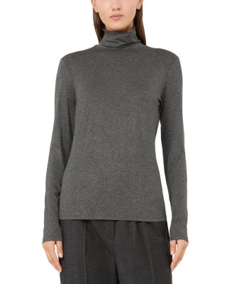 Stretch Jersey Slim Fit Turtleneck