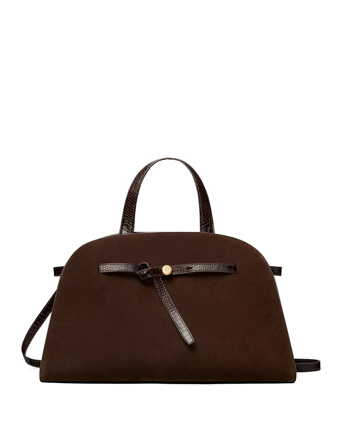 Romy Suede Satchel