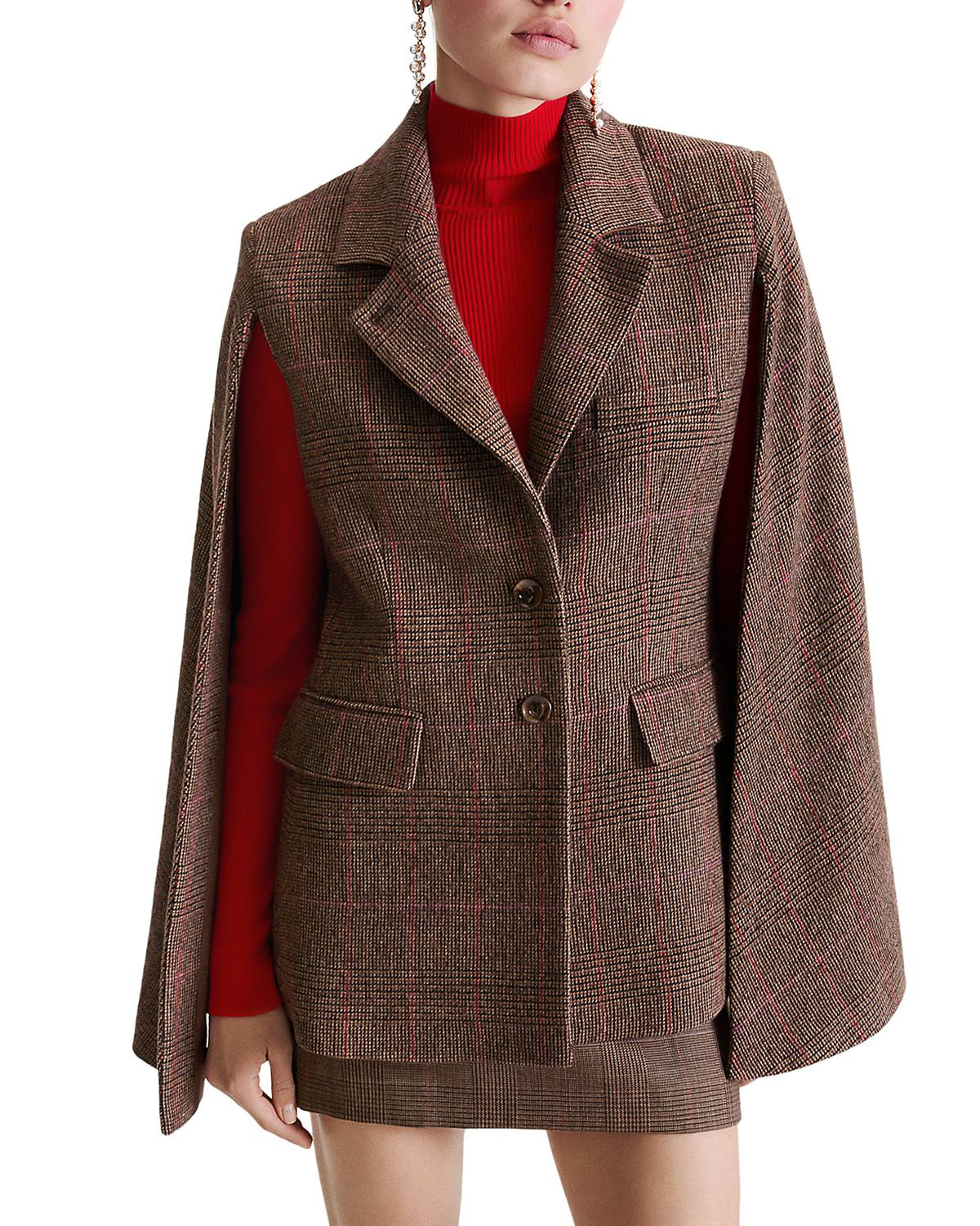 Marella Mllidoneo Cape Sleeve Blazer