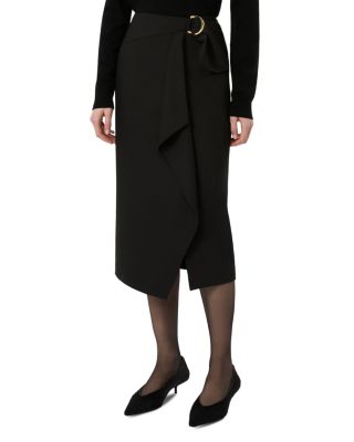 Mstfenice Asymmetric Midi Skirt
