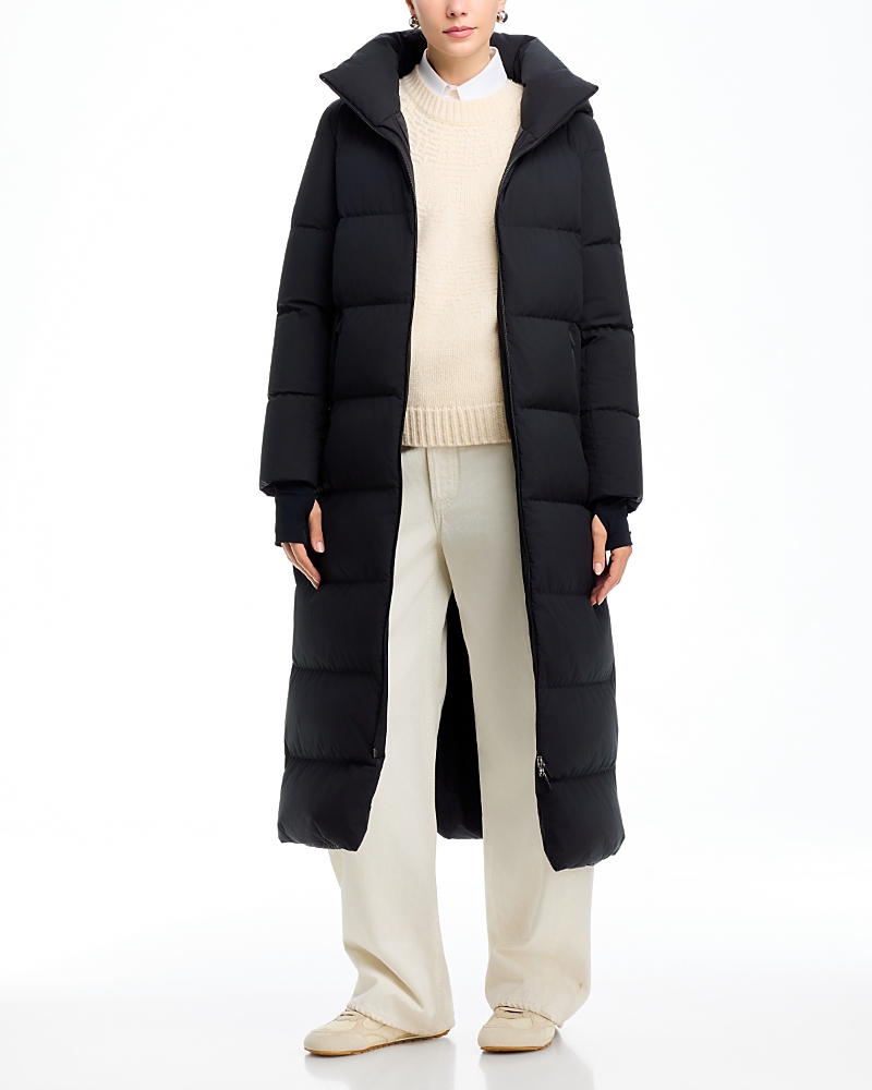 Herno Hooded Quilted Maxi Coat