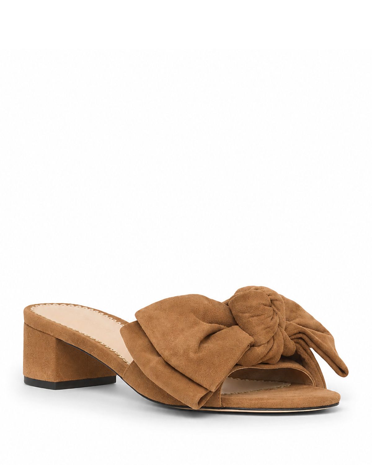 Cinq a Sept Women's Faith Suede Bow Slides
