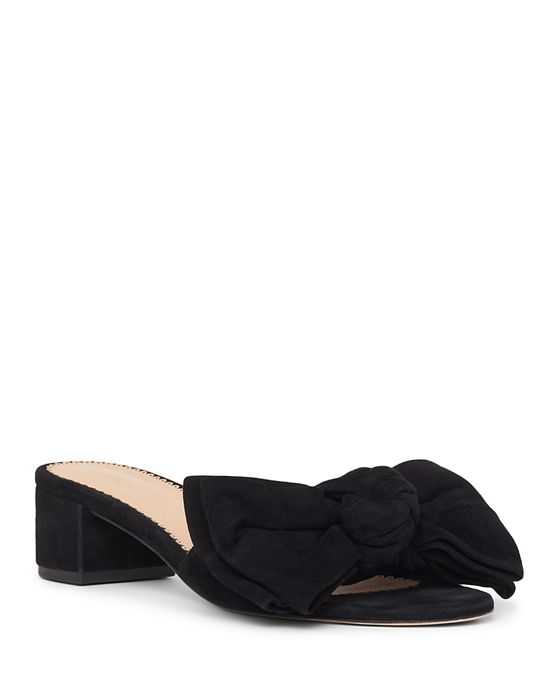 Cinq a Sept Women's Faith Suede Bow Slides