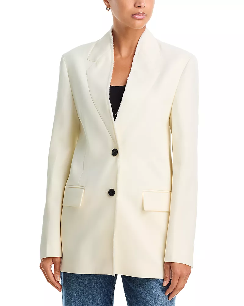 Toteme Raw Lapel Jacket