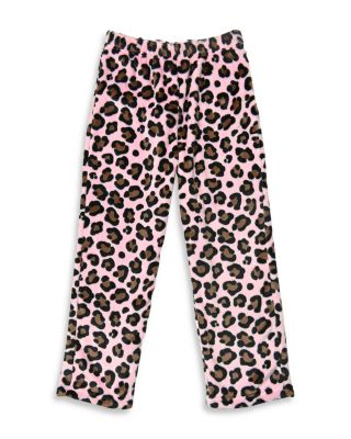 Girls' Leopard Print Cozy Pants - Big Kid