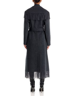 Carrie Fringe Robe Coat - thumbnail 4