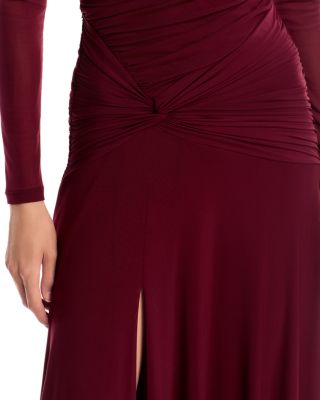Selene Ruched Long Sleeve Dress - thumbnail 8