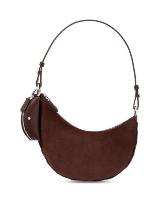 Duo Dot Mini Suede Shoulder Bag