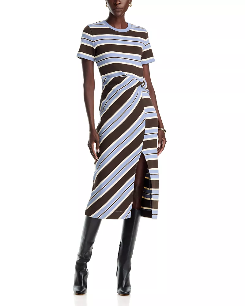 Tanya Taylor Cody Short Sleeve Dress