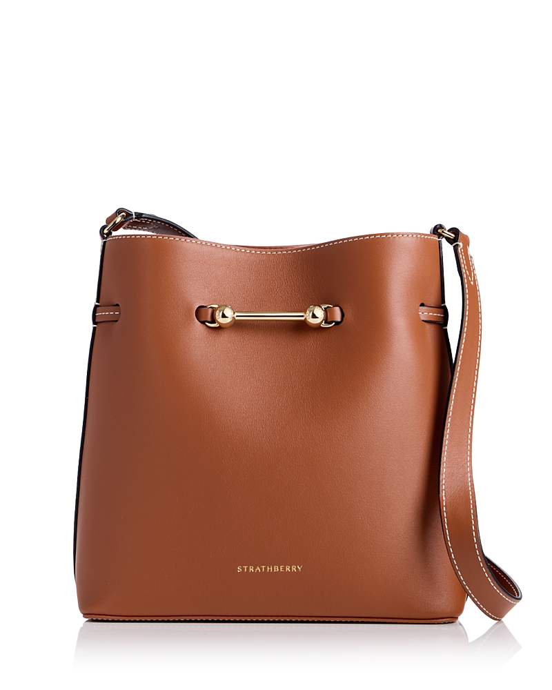 Strathberry Corda Leather Bucket Bag