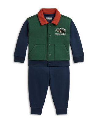 Boys' Polo Sportsman Fleece Jacket & Pants Set - Baby