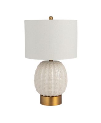  Stoneware Globe Table Lamp