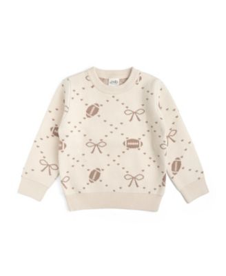 Girls' Football Trellis Sweater - Baby, Little Kid