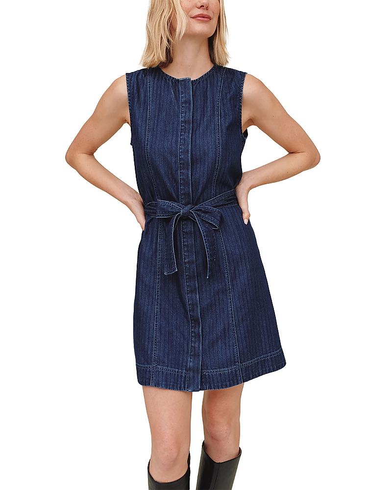 Bella Dahl Cotton Blend Denim Shirt Dress