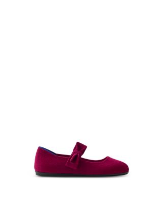Girls' ReVelvet™ Tux Bow Mary Jane Flats – Toddler, Little Kid