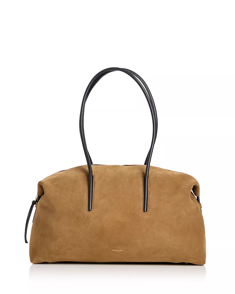 DeMellier Stockholm Medium Suede Duffle Bag