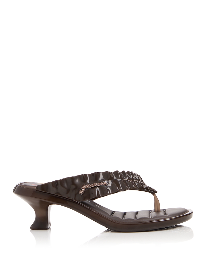 Melissa Women's Kitten Heel Thong Sandals