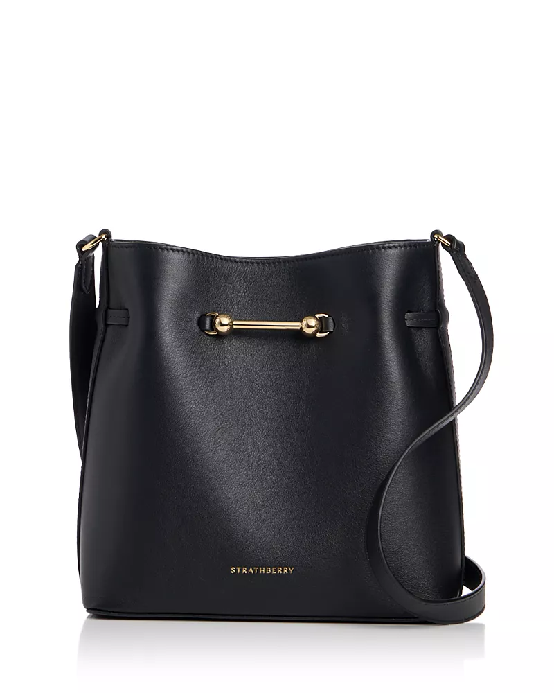 Strathberry Corda Leather Bucket Bag