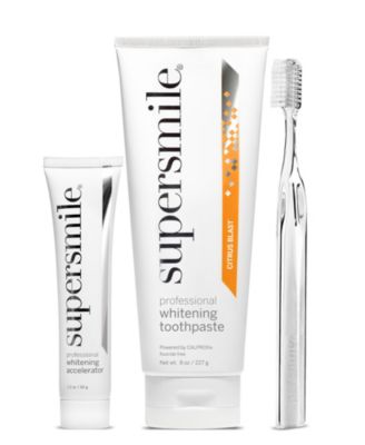  Citrus Blast Whitening Kit Professional Whitening Toothpaste, Accelerator, and A Toothbrush
