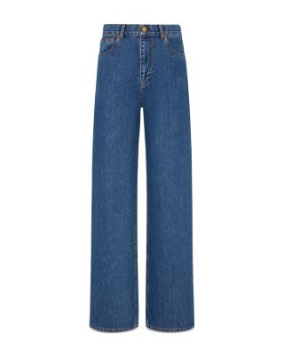 Nariida Java Wide Leg Jeans in Sapphire