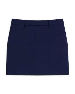 Wool-Blend Mini Skirt