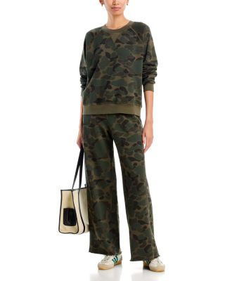 Marathon Cotton Blend Printed Sweatshirt & Renzo Cotton Printed Sweatpants