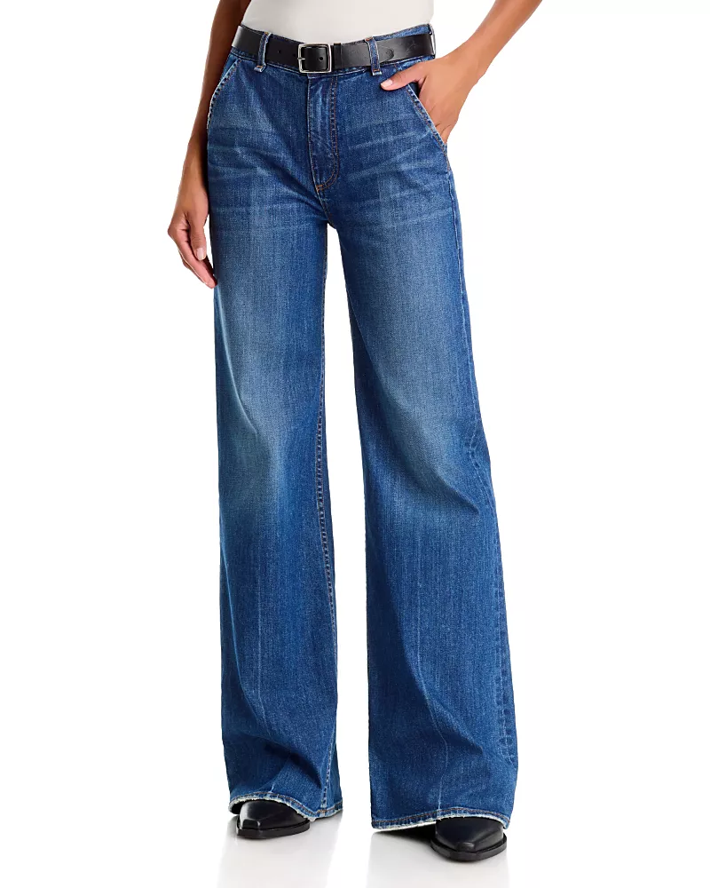 Askk Ny Brighton High Rise Trouser Jeans in Gunnison