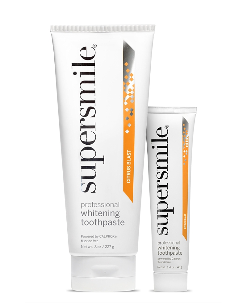 Supersmile Citrus Blast Professional Grade Whitening Toothpaste For Home And Travel