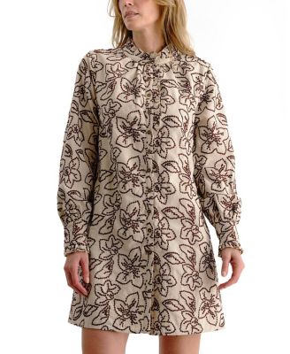  Ramona Embroidered Mini Dress