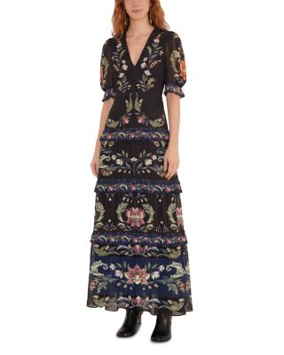 Natalia Black Maxi Dress