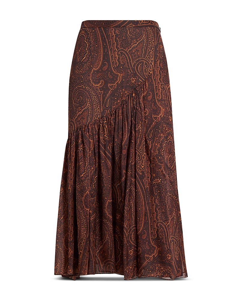 Etro Silk Asymmetric Skirt