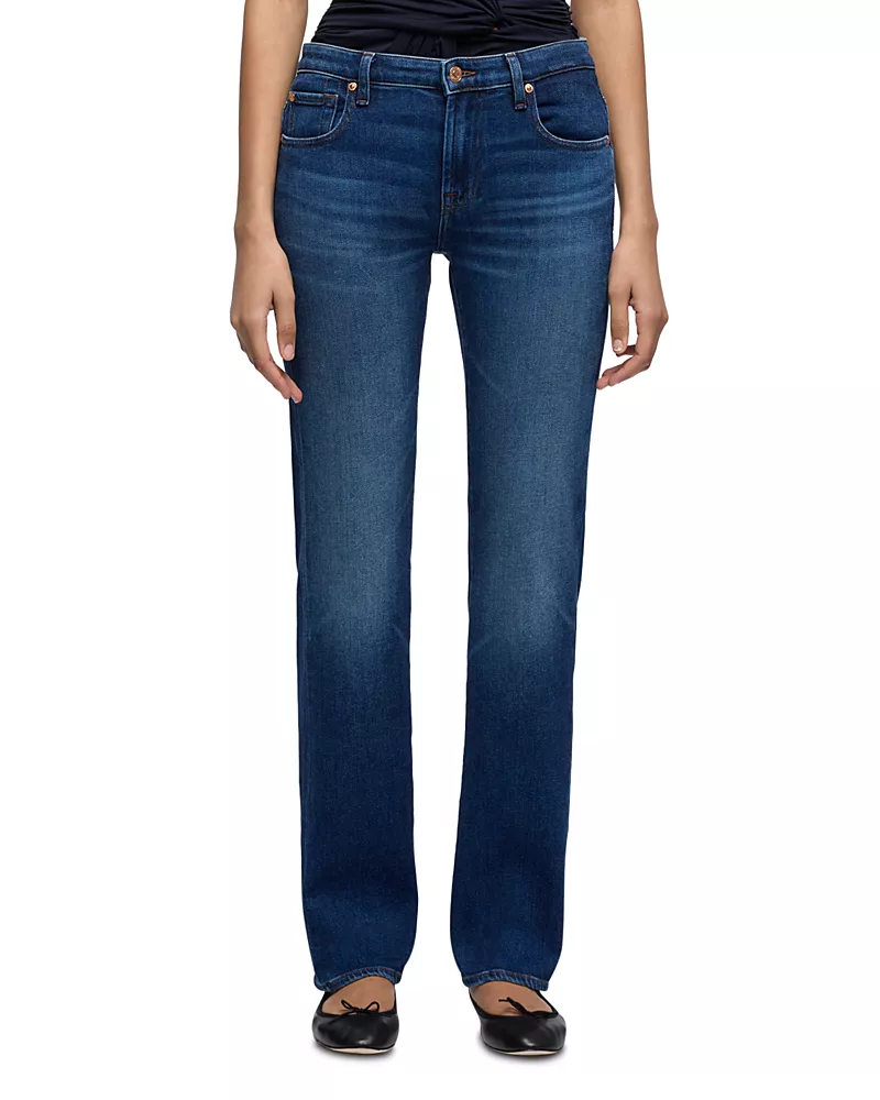 7 For All Mankind The Slim Mid Rise Slim Jeans in Current