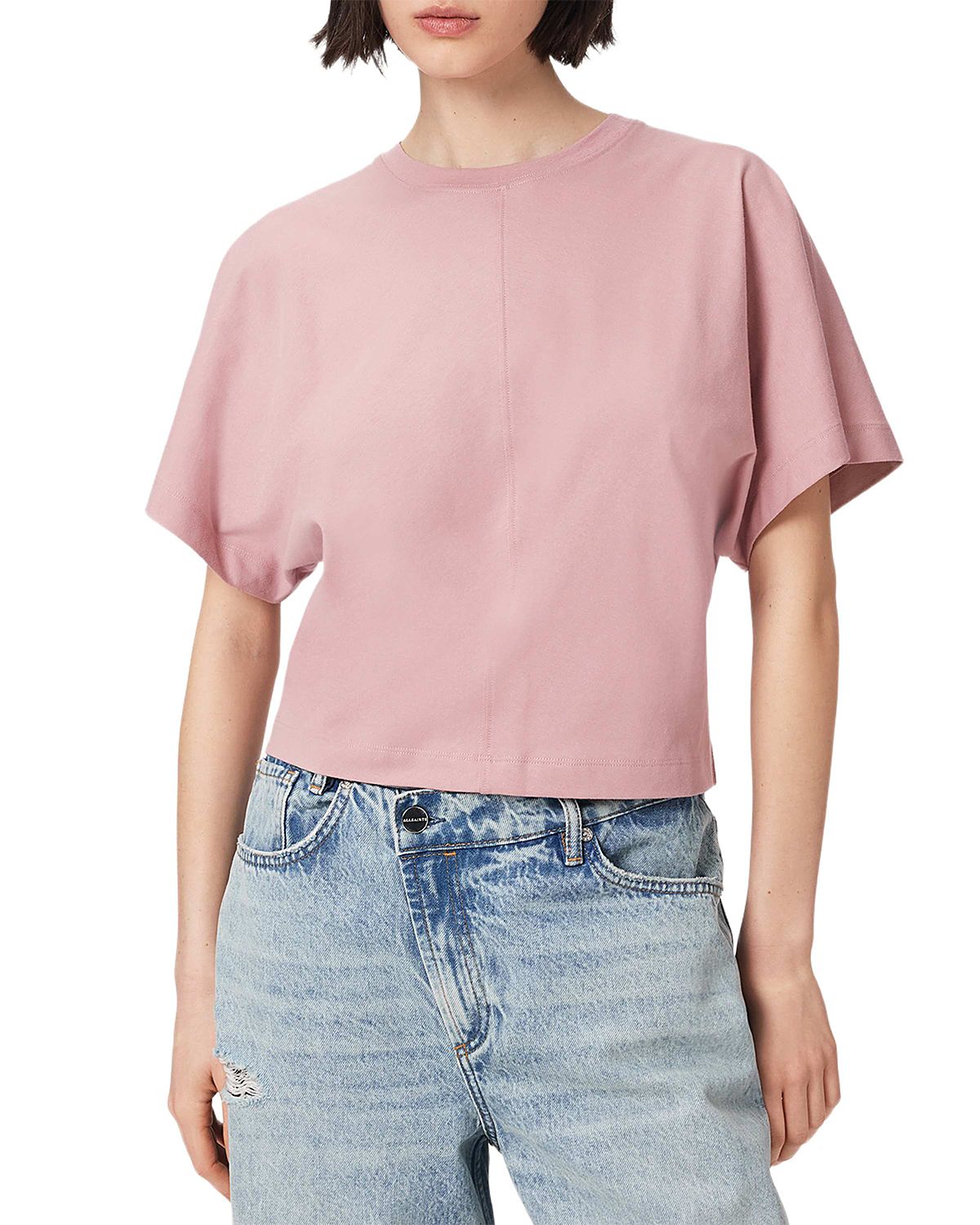 Allsaints Eden Artia Fitted Cotton Tee