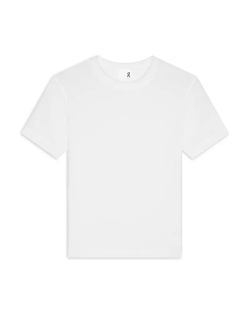 On All Day Ribbed Crewneck Tee